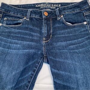 American Eagle Outfitters Dark Blue Skinny Jeans
